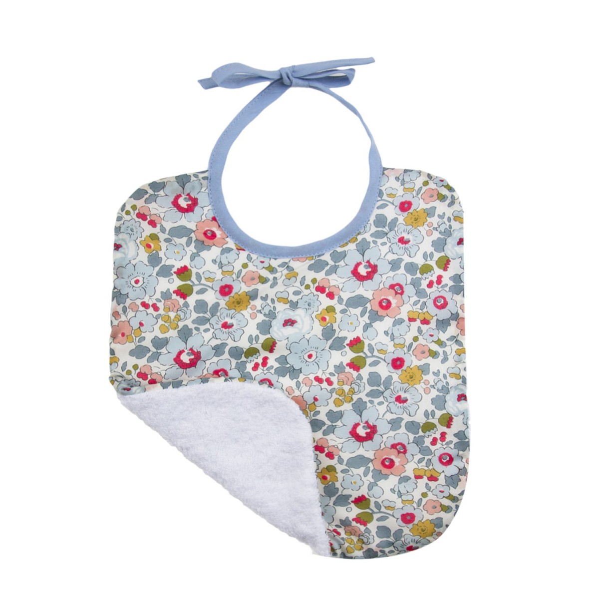 Bavoir Eponge Bebe Liberty Betsy Cadeau De Naissance