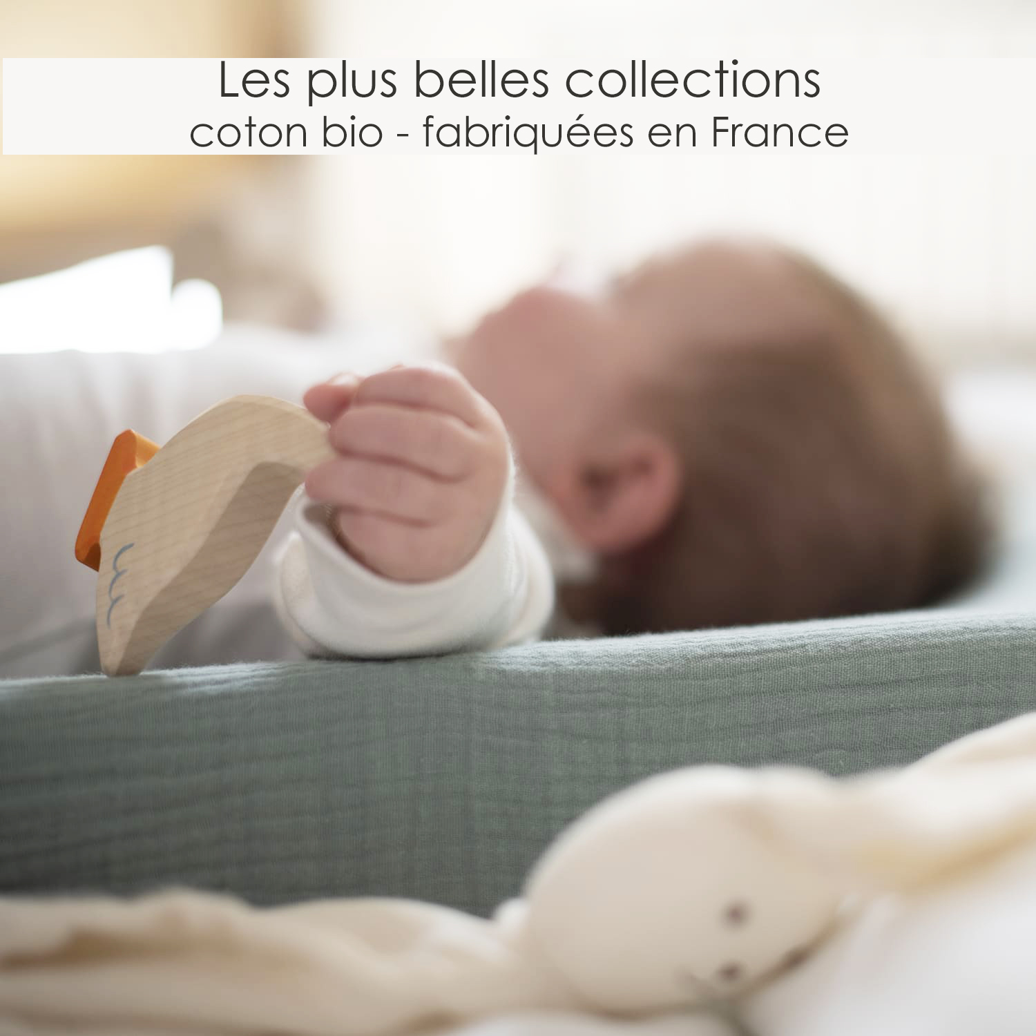 Gigoteuse & turbulette bébé, cadeau de naissance fabriqués en France